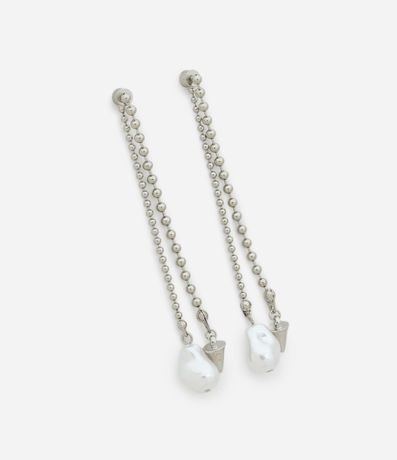 Caravana Hilo en Metal con Perla y Spike 2