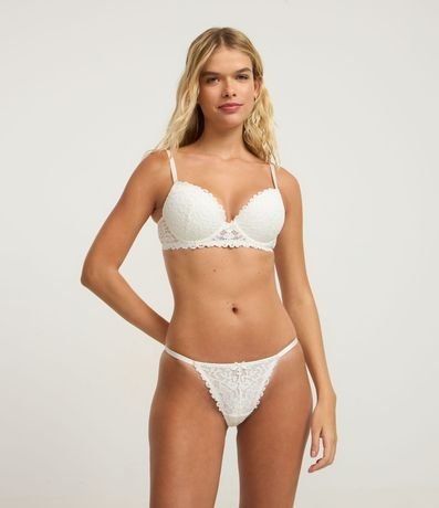 Soutien Base con Copa y Encaje Floral 2