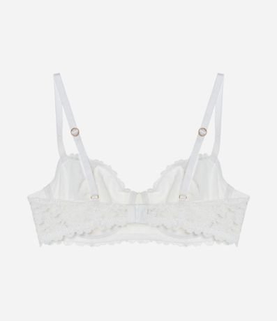 Soutien con Aro Sin Copa en Encaje Floral 6