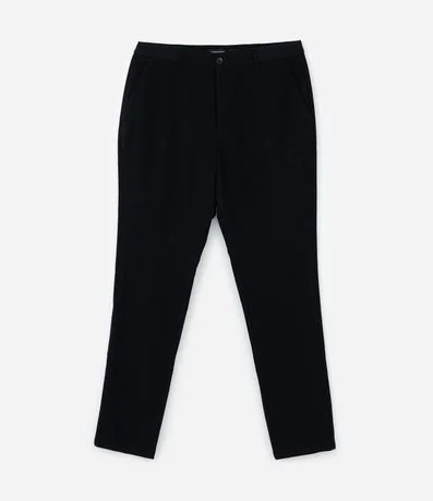 Pantalón Slim con Cintura Elástica y Bolsillos