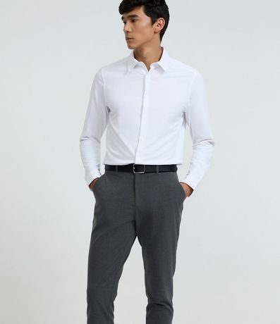 Pantalón Slim con Cintura Elástica y Bolsillos 3