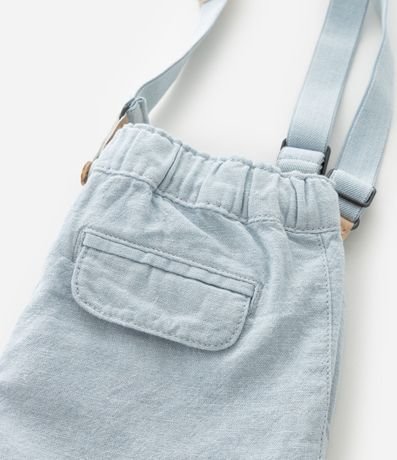 Bermuda Infantil en Lino con Suspensório Desmontable – Talle 0 a 18 Meses 7