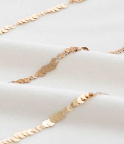 Remera en Viscolycra con LLuvias de Lentejuela Curve & Plus Size 6