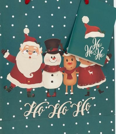 Bolsa de Regalo Pequeña con Estampa de Navidad 2