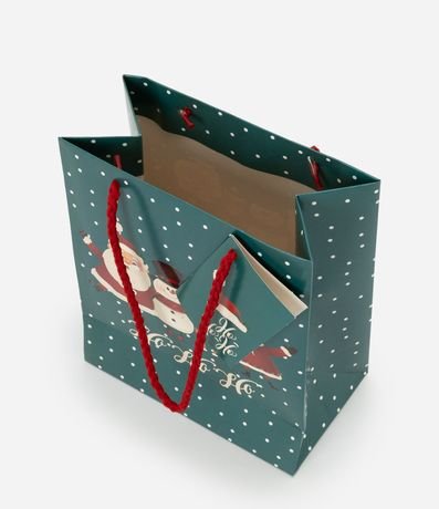 Bolsa de Regalo Pequeña con Estampa de Navidad 3