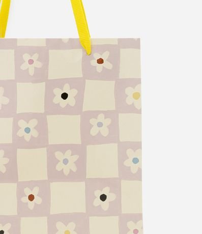 Bolsa de Regalo Pequeña con Estampa de Margaritas 2