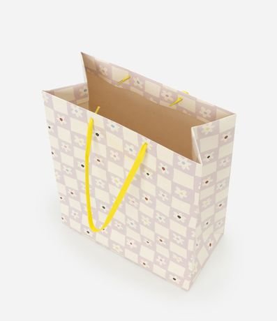 Bolsa de Regalo con Estampa de Margaritas 3