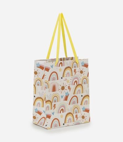 Embalaje de Regalo Pequena con Estampado Arco Íris