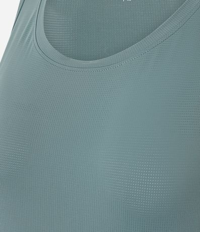 Musculosa Deportiva en Poliamida con Recorte en la Espalda 6