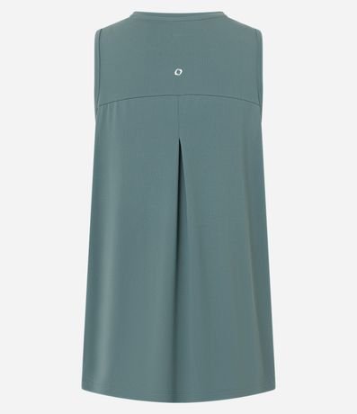 Musculosa Deportiva en Poliamida con Recorte en la Espalda 7