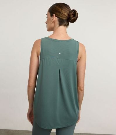 Musculosa Deportiva en Poliamida con Recorte en la Espalda 3