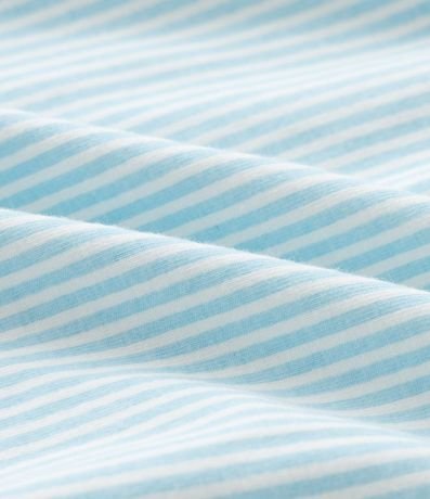 Body Infantil con Estampa de Rayas y Bordado de Oso - Talle 0 a 18 Meses 3