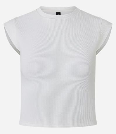 Blusa Acanalada con Sisa Diferenciada 4