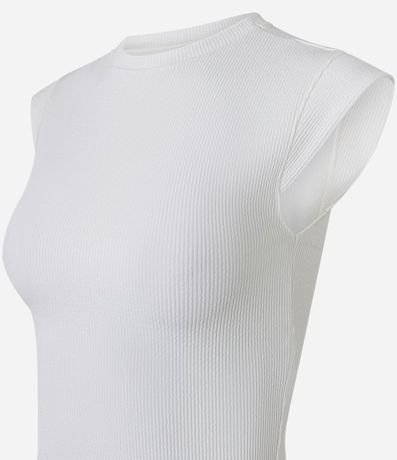 Blusa Acanalada con Sisa Diferenciada 6