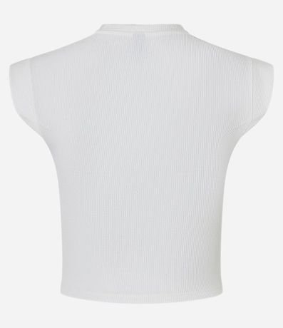 Blusa Acanalada con Sisa Diferenciada 7