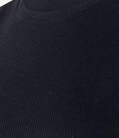Blusa Acanalada con Sisa Diferenciada 6