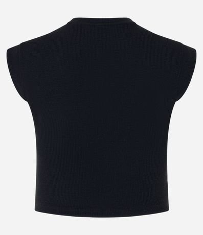 Blusa Acanalada con Sisa Diferenciada 8