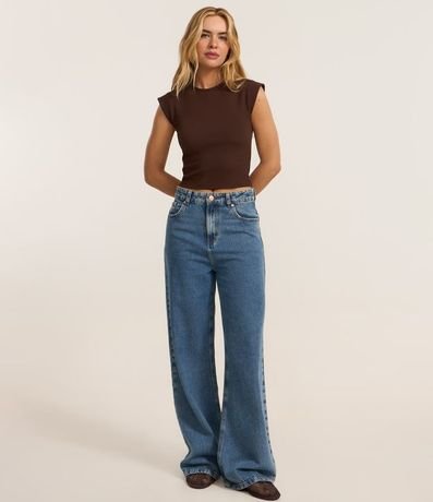 Blusa Acanalada con Sisa Diferenciada 2