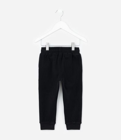 Pantalón Infantil en Felpa Liso con Cordón Ajustable - Talle 1 A 6 años 2