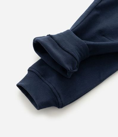 Pantalón Infantil en Felpa Liso con Cordón Ajustable - Talle 1 A 6 años 6