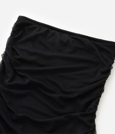 Vestido Infantil Sin Breteles en Tule - Talle 5 a 14 años 9