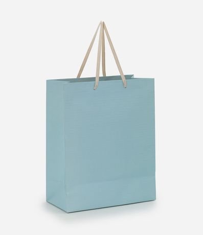 Bolsa de Regalo Mediana con Gofragem en Rayas