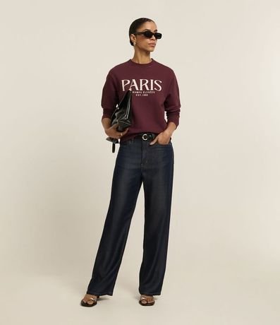 Saco de Algodón con Lettering Paris Champs Élysées 2