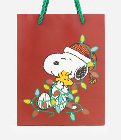 Bolsa de Regalo Pequeña con Snoopy Navideño 2