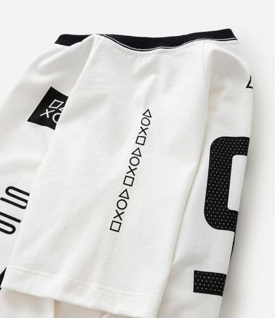 Remera Infantil en Algodón Playstation - Talle 5 a 14 años 4