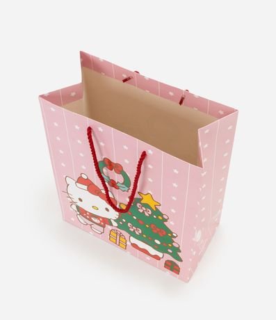 Bolsa de Regalo Mediana con Estampa de Navidad Hello Kitty 3