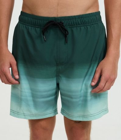 Bermuda Playera en Microfibra con Estampa Degrade 2