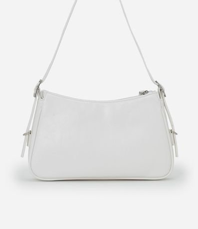 Bolso Baguette Pequeño con Detalles en Cremalleras y Tiradores 3