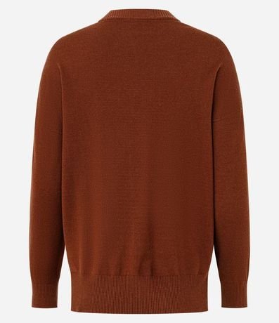 Cardigan Básico en Punto Leve 6