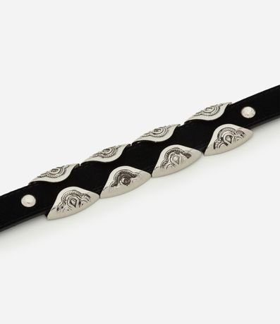 Cinturón Mediano con Hebilla Diferenciada y Detalles Lejano Oeste 3