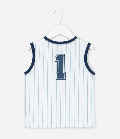 Musculosa Infantil de Baloncesto en Microfibra Bluey y Bingo - Tam  1 a 6 años 2