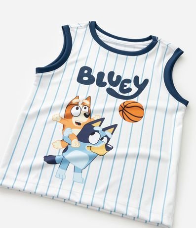 Musculosa Infantil de Baloncesto en Microfibra Bluey y Bingo - Tam  1 a 6 años 5