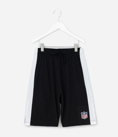 Bermuda Deportiva Infantil con Estampa NFL - Talle 5 a 14 años