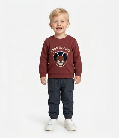 Pantalón Infantil con Bolsillos Laterales - Talle 1 A 6 años
