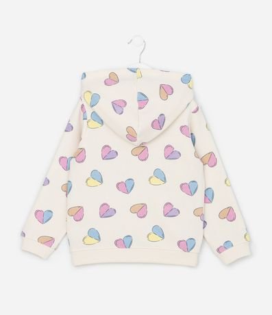 Campera Infantil en Algodón con Estampado de Corazones – Talle 1 a 5 años 2