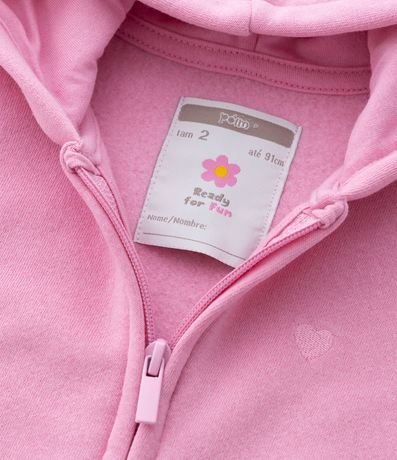 Campera Infantil en Algodón con Bordado Localizado – Talle 1 a 5 años 6