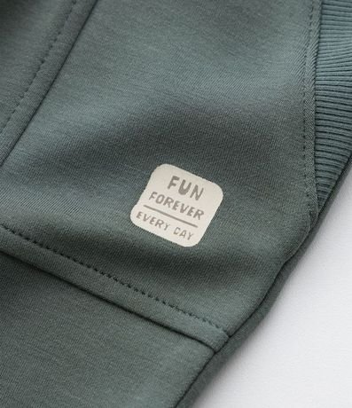 Pantalón Infantil en Modal con Recortes y Bolsillos - Talle 1 a 6 años 5