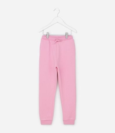 Pantalón Infantil Jogger en Algodón con Felpa – Talle 1 a 5 años