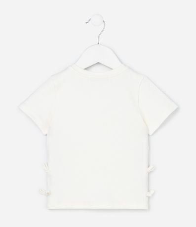 Blusa Infantil en Rib con Laços Laterales - Talle 1 a 6 años 3