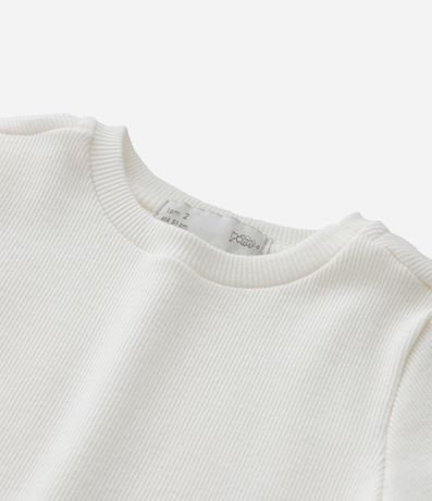 Blusa Infantil en Rib con Laços Laterales - Talle 1 a 6 años 6