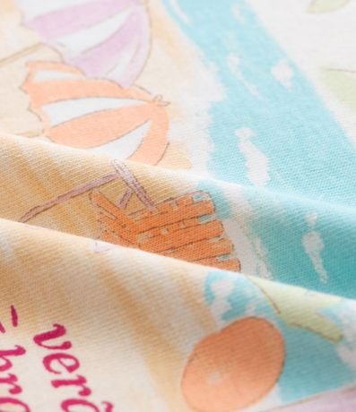 Blusa Infantil con Lettering Rio de Janeiro y Tirillas - Talle 1 a 6 años 4