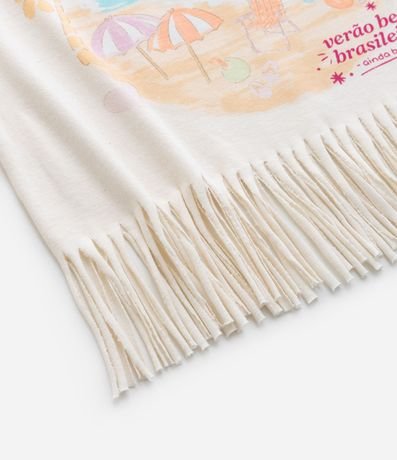 Blusa Infantil con Lettering Rio de Janeiro y Tirillas - Talle 1 a 6 años 5