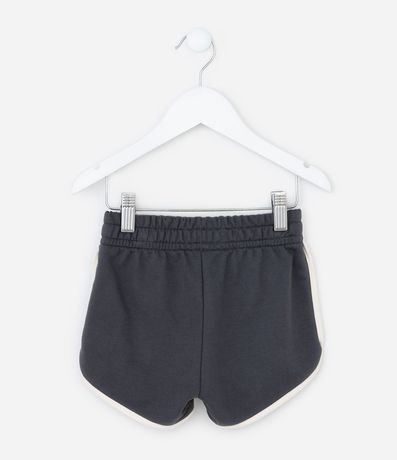 Short Infantil Runner en Algodón con Flor Localizada - Talle 1 a 6 años 3