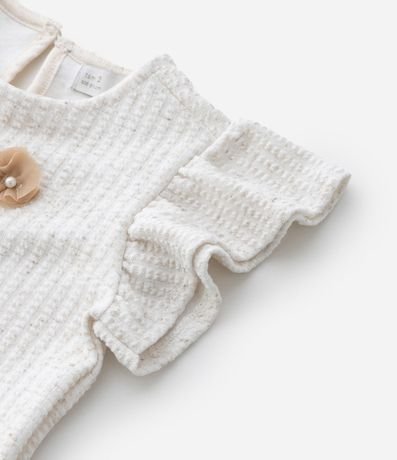 Conjunto Infantil con Flores Texturizada - Talle 1 a 6 años 10