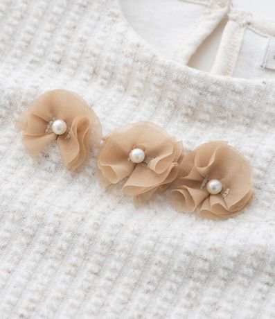 Conjunto Infantil con Flores Texturizada - Talle 1 a 6 años 11