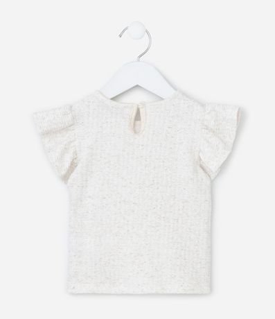 Conjunto Infantil con Flores Texturizada - Talle 1 a 6 años 3